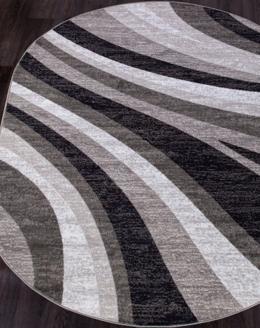 Ковер российский d234 SILVER (Полипропилен, серый)