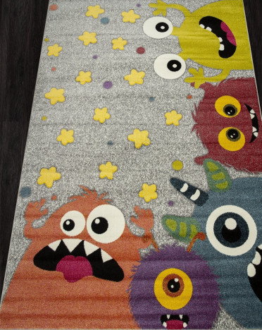 Ковер российский C218 ORION (Фризе, серый)