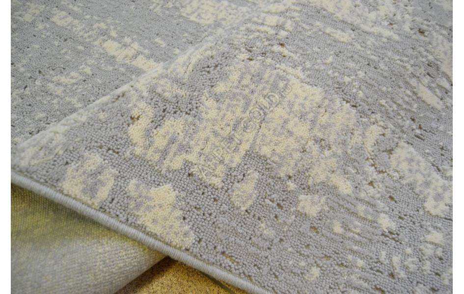 Польский шерстяной ковер Agnella Galaxy Seva grey