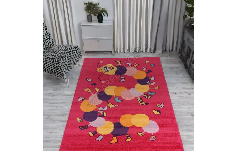 Детский ковер Agnella Funky Top Funky Iwo amaranth