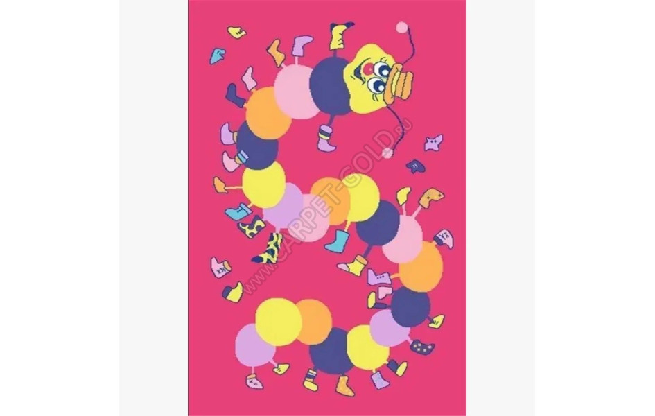 Детский ковер Agnella Funky Top Funky Iwo amaranth