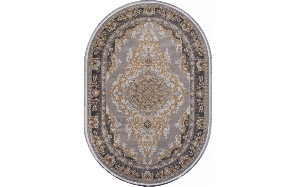 Ковер 752080 - 000 - Овал - коллекция KASHAN