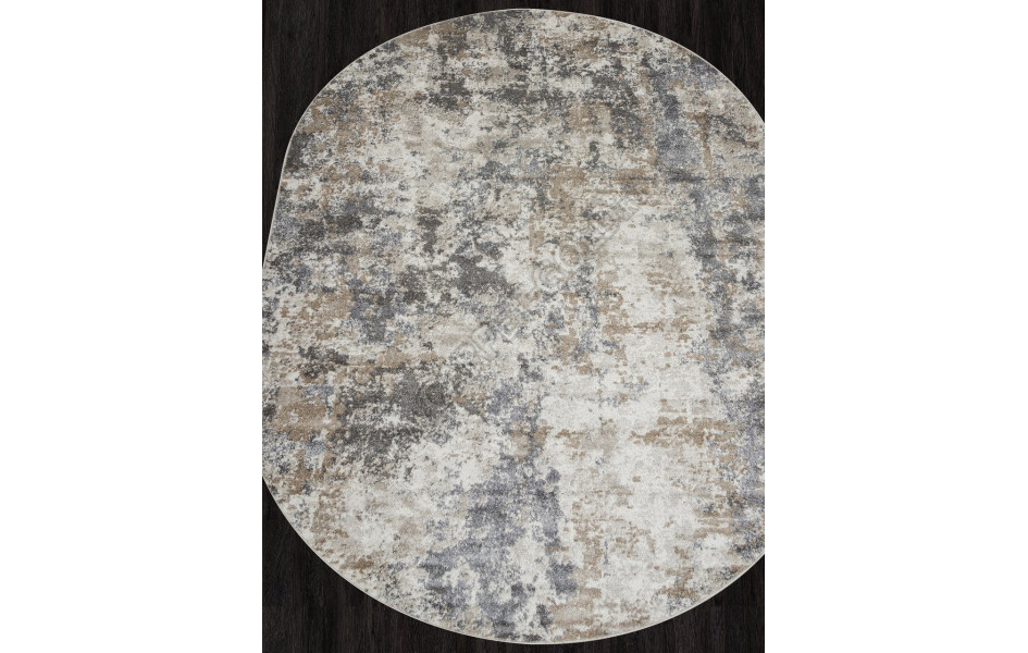 Ковер F149 - BEIGE - Овал - коллекция TORNADO