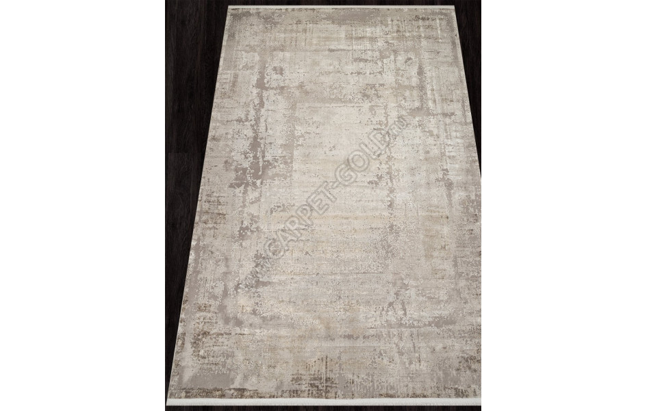 Ковер A156AS - GREY / L.BEIGE - Прямоугольник - коллекция EMPEROS OLIMPOS