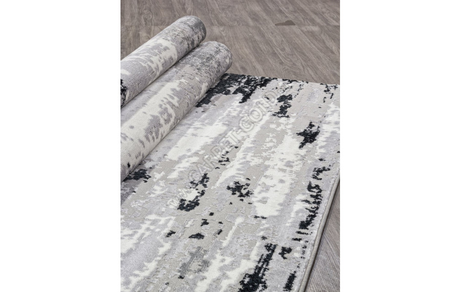 Ковер F279 - DARK GRAY - Прямоугольник - коллекция PALERMO