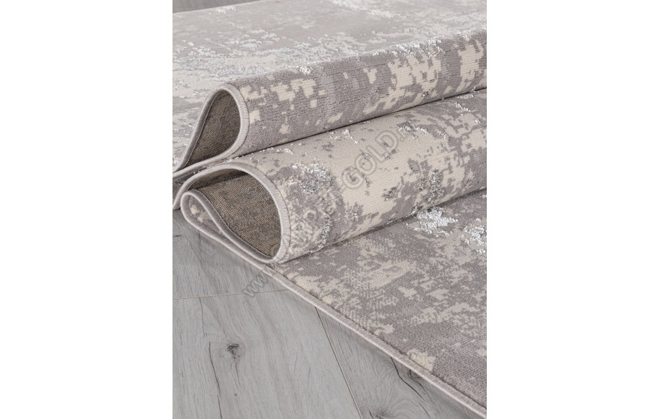 Ковер F477 - GRAY-BEIGE - Прямоугольник - коллекция LIMAN