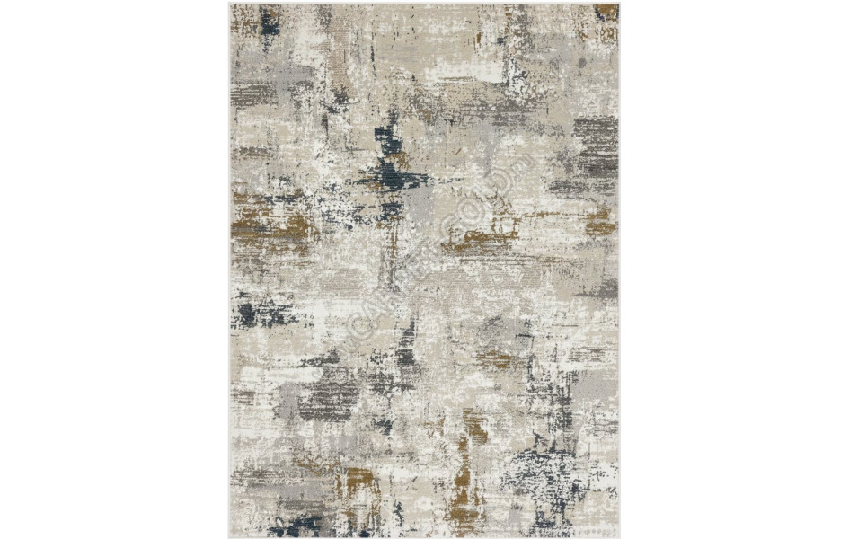 Ковер 9320B - S.WHITE / P.CREAM - Прямоугольник - коллекция LILY