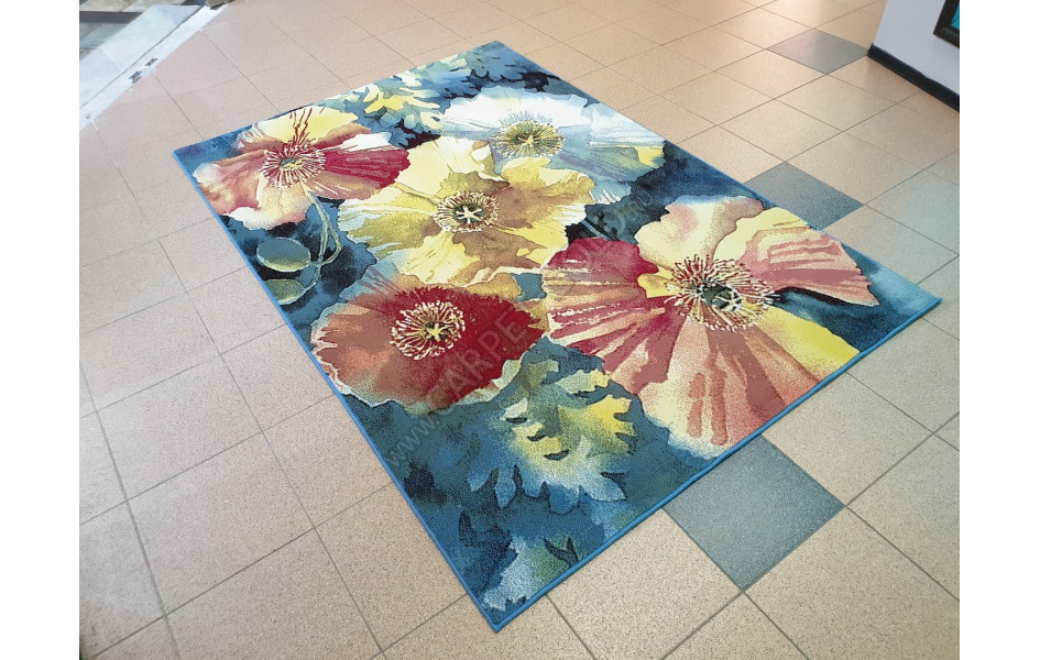 Монгольский шерстяной ковер Hunnu 6A1556-175